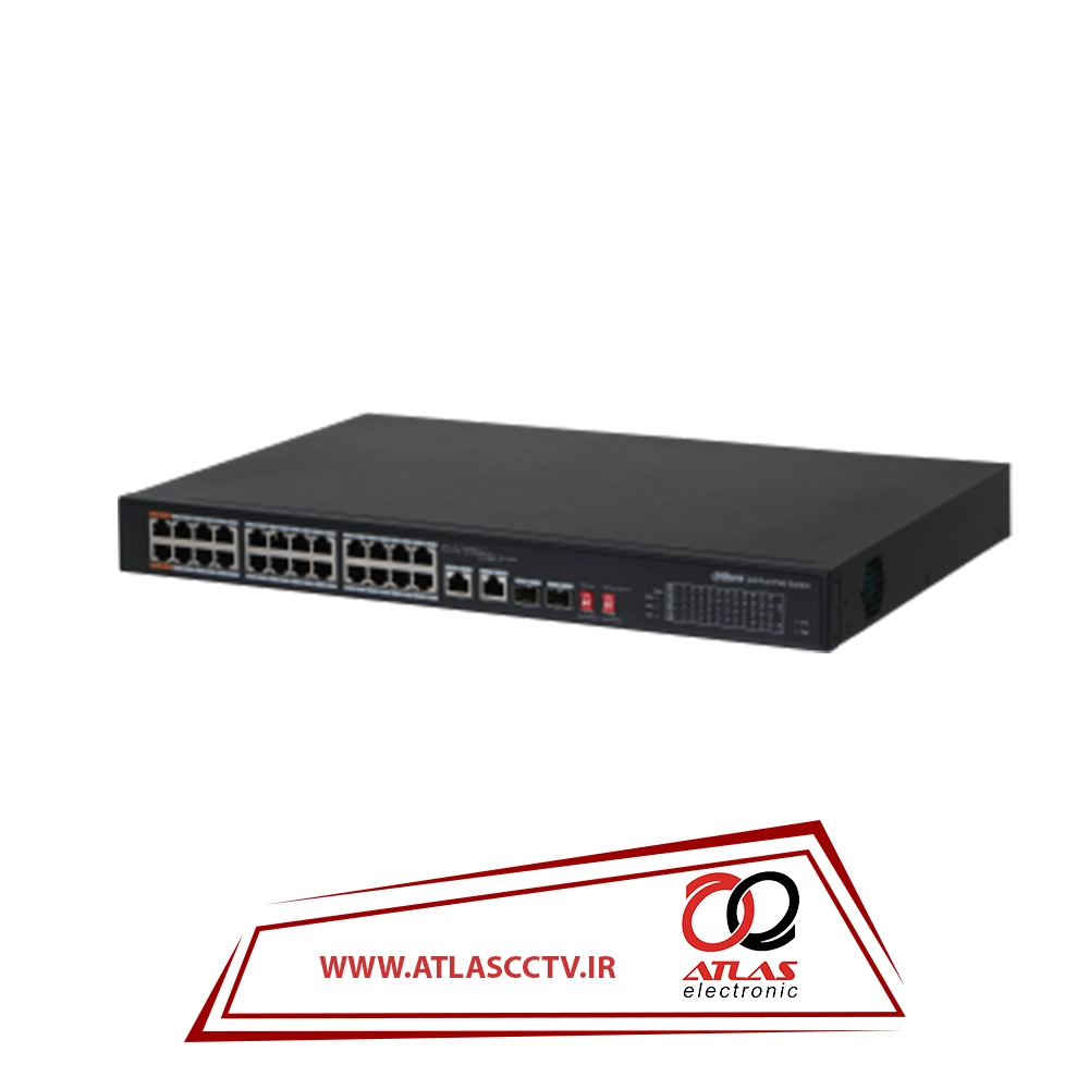 سوئیچ شبکه داهوا مدل PFS3226-24ET-240